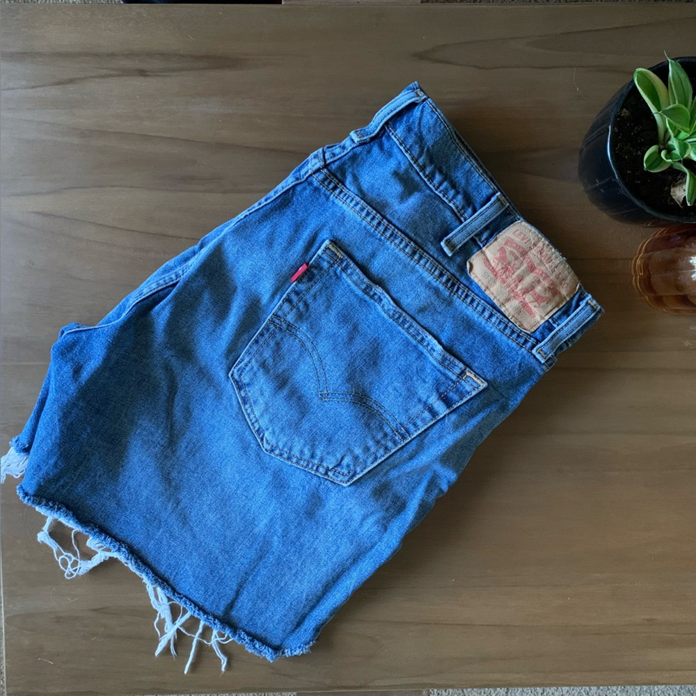 Vintage Levi’s Blue Denim Cutoff Shorts